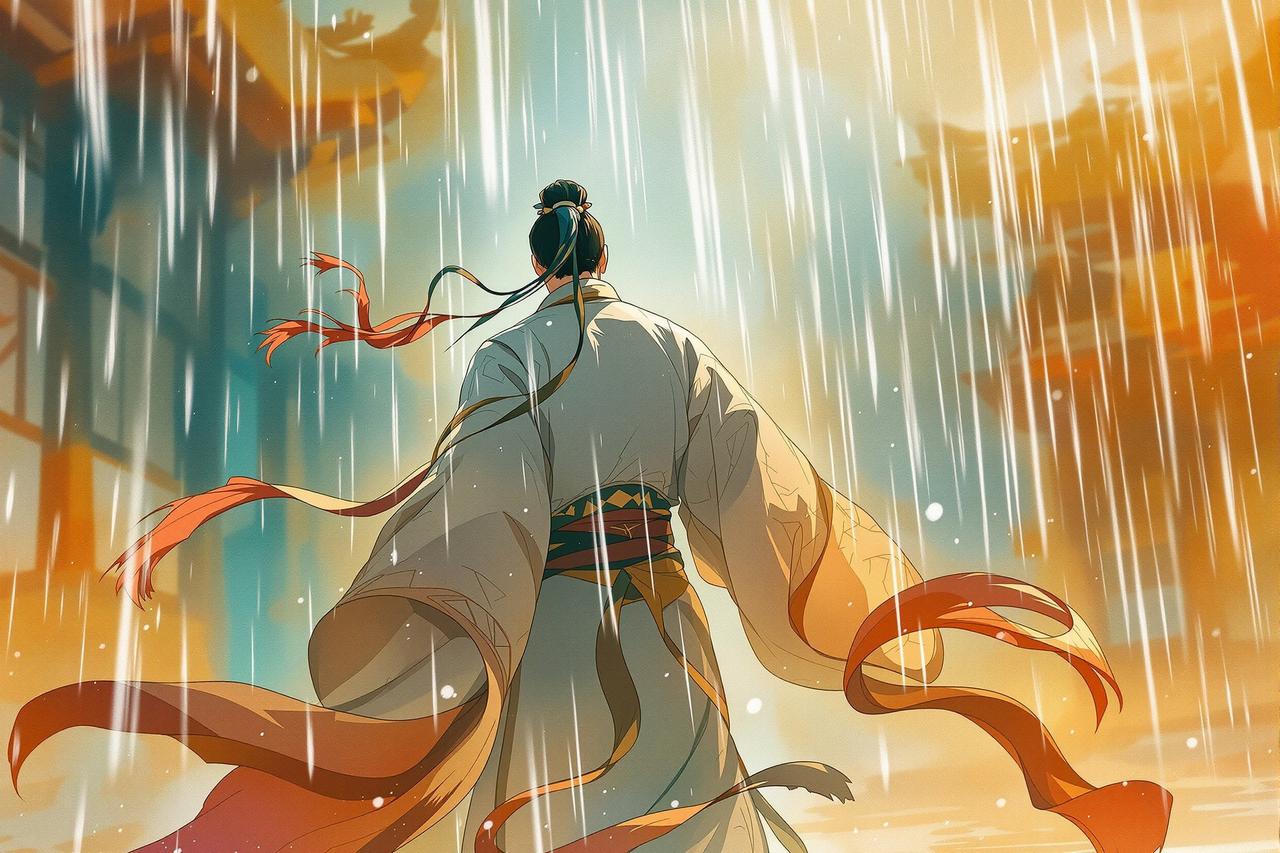 天天漫画 帖子 - 《青衫烟雨录》第24话深度解析——那一回眸的千言万语